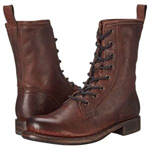 Frye Combat Boots